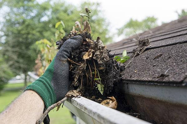 we use specialized tools and equipment for gutter cleaning to effectively remove debris